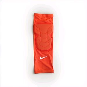 Nike Pro Combat Padded Basketball Shin Sleeve Style Orange Large